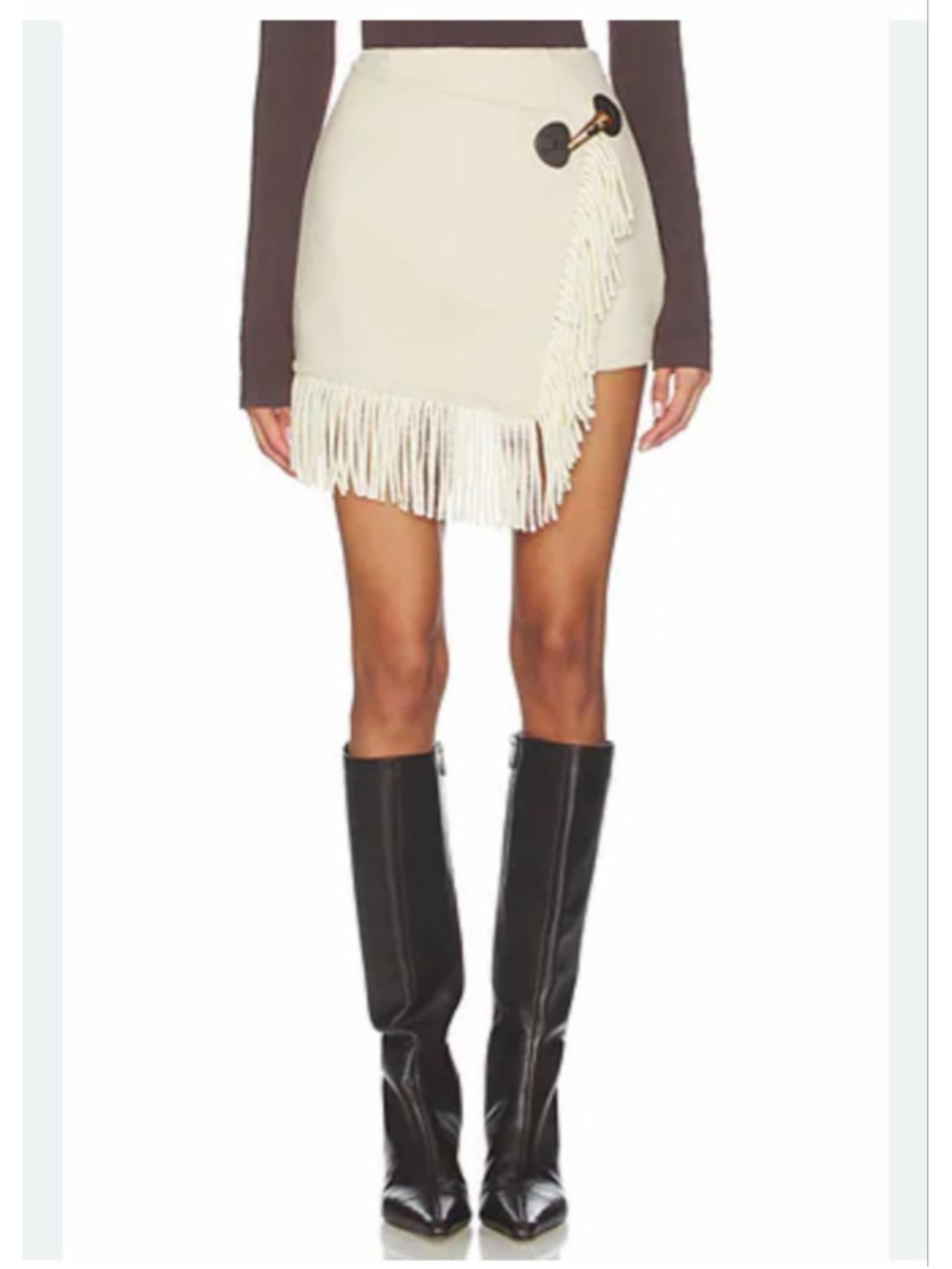 Revolve Lovers & Friends| Whitney Wool Skirt| NWT |Size small|$209 Retail - Picture 1 of 10
